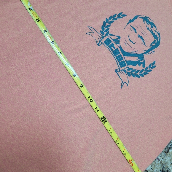 Steve McQueen Orange Shimmerish T-shirt - Picture 7 of 16